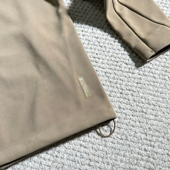 Kolon Sport Men's Hooded Khaki Jacket - Picture 7 of 9